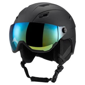 CE EN 1077 Certified Ski and Snowboard Helmet Breathable Adult Protective Gear for Winter Sports with Lens