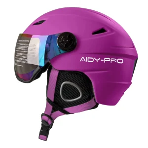 CE EN 1077 Factory Adult and Youth In Mold Ski Helmet with PC Shell