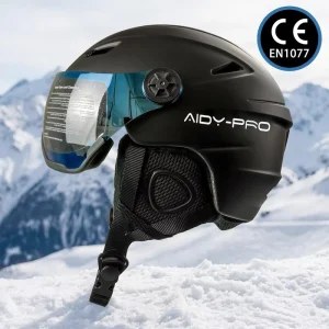 CE Ski Helmet with Goggles for Women, Men and Youth