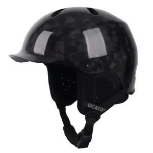 Camouflage PAVO Model Ski Safety Helmet Unisex Snowboard Carbon Fiber Anti-Collision XXL Adult