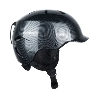 Carbon Fiber Hard Shell Adult Ski Helmet