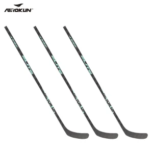 Carbon Fiber Ice Hockey Sticks Factory Supply Black