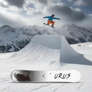 Carbon Fiber Poplar Wood Core All-Around Two-Way Alpine Ski Snowboard Adult 150 cm 3D