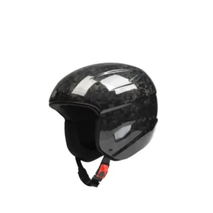 Carbon Fiber Ski Helmet for Adults with EPS Liner Black Custom Design
