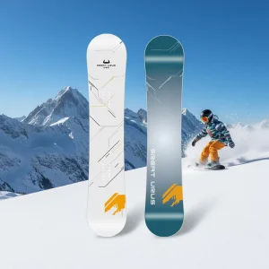 Carbon Fiber and Poplar Wood Core 3D Printed Adult Winter Skiing Equipment OEM Customization