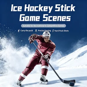 Carbon Ice Hockey Stick Anti-Slip Grip Multiple Flex Options Senior Intermediate Junior Youth