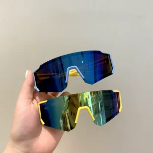 Children’s Cycling Sports Glasses Large Frame UV-Resistant Running Sunglasses