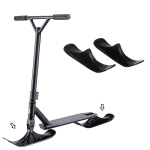 Children’s Dual-Use Two-in-One Snow Scooter with Two Wheels, Ski Board Parts and Accessories