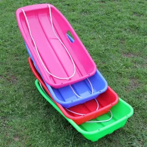 Children’s Plastic Snow Sled and Ski Board