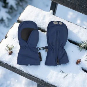 Children’s Ski Gloves Winter Warm Cotton Gloves for Boys and Girls Waterproof Outdoor Cycling Gloves