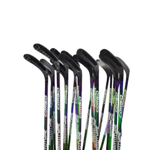 Chinese Factory High Quality Eco Friendly Carbon Fiber Ice Hockey Sticks Rigid Flex 40 42cm For Training Games