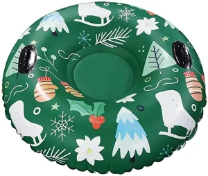 Christmas Design Inflatable Snow Tube for Kids and Adults