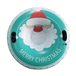 Cold Resistant Foldable Freestyle Snow Tube Thickened PVC Towable Sled Waterproof for Adult Winter Christmas Activities