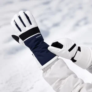 Color-Customizable Smooth-Touch Anti-Static Ski Gloves