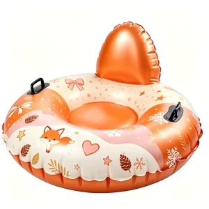 Colorful Snow Sledding Tubes for Little Girls. Custom Patterns and Styles Are Supported and Samples Can Be Provided