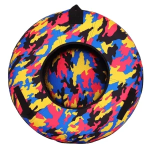 Commercial Outdoor Sports Snow Mountaineering Long White Sleds and Hard-Bottom Inflatable Snow Tubes