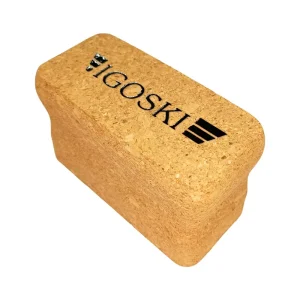 Cork-Based Ski Waxing Block for Buffing Polishing Pressure-Applying Ski Maintenance (Made in China)
