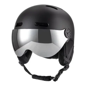 Cross Border New Outdoor Sports Ski Helmet Snow Goggles All In One Unisex Adult Snowboard Warm Safety Helm Model ZL S017 Lens