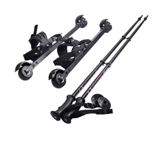 Cross-Country Roller Skis for Dry-Land Summer Ski Training