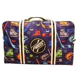 Custom 100% Polyester Quick-Dry Ice Hockey Equipment Bag with Team Logo for Player or Goalie