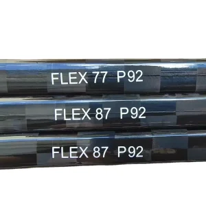 Custom Carbon Fiber Ice Hockey Stick Personalized Star Pattern Rigid Durable Waterproof Flared