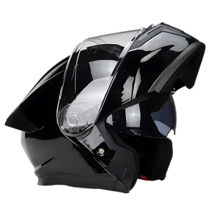 Custom DOT Certification Capacete De Moto Modular Helmet Double Visor ABS Material Motorcycle Flip Up Modular Helmet