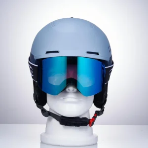 Custom Design Abs Shell Snow Helmet Adjustable Winter Sports Ski Helmet Removable Earpads Ski Helmet for Women Men