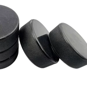 Custom Durable Solid Rubber Hockey Puck