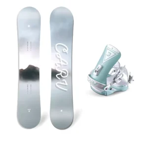 Custom Freeride Freestyle All-Mountain Park Powder Wide-Waist Swallowtail Snowboard with Boots