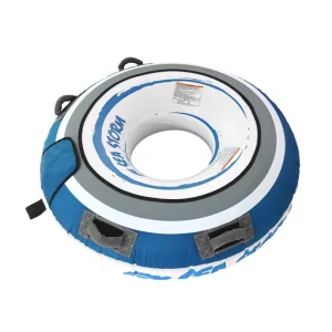 Custom Inflatable PVC Soft Bottom Inflatable Round Snow Sled Water Float Tube for Floating Skiing