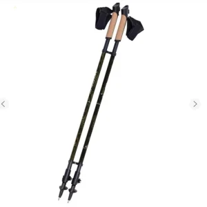 Custom Logo Adjustable Length Lightweight Nordic Walking Stick Comfort Grip