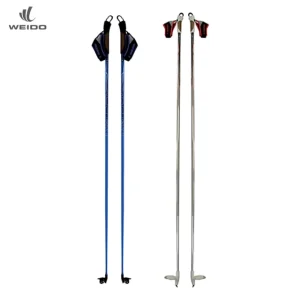 Custom Logo Alpine Ski Poles with 40T 100% Carbon High Rigidness Stick Ultralight Cross Country Ski Poles Skiing Equipment