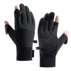 Custom Logo Full-Finger Touchscreen Cycling Gloves for Running, Biking and Hiking