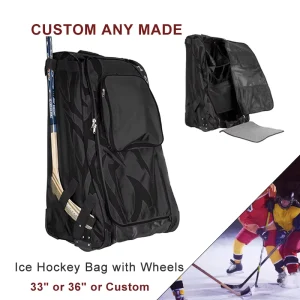 Custom Logo Hockey Tower Player Wheeled Accessoiry Bag Field Hockey Stick Bags Hockey Team Bag for School Team Clubs