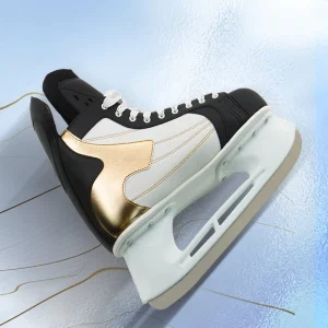Custom Logo Impact-Resistant Shell Rental Ice Hockey Skates for Ice Rink Events