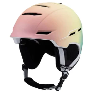 Custom Logo Integrated Visor Ski Helmet ABS EPS Protective Snow Helmet Adult Unisex CE Certified OEM