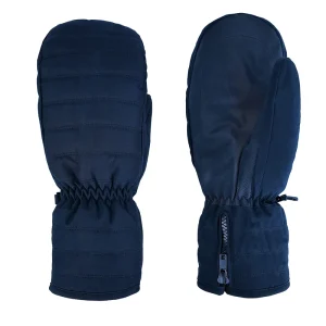 Custom Logo Ski Gloves Full Finger Waterproof Windproof with Reinforced Palm for Women