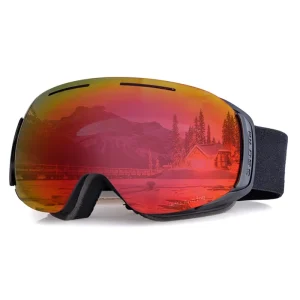Custom Logo Ski Goggles UV400 Anti-Fog Anti-Scratch Sports Eyewear