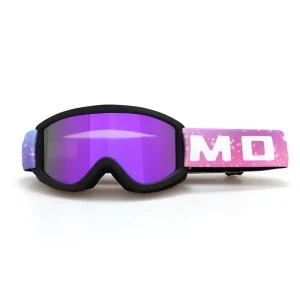 Custom Logo Ski Goggles for Children OEM Anti-Fog Snow Goggles UV Protection Kids Ski Glasses