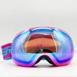 Custom Logo Ski Snow Goggles Polarized Lens Winter Snowboard Glasses Anti Fog Windproof Skiing Eyewear Outdoor Sport Goggle