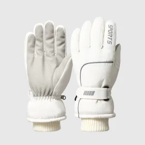 Custom Logo Waterproof Windproof Thermal Colorful Winter Riding Hiking Snow Ski Gloves