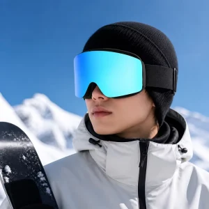 Custom Magnetic Anti fog Sport Snow Board Eyewear Adult UV400 Protection Snowboard Ski Googles