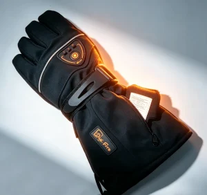 Custom Nylon Snowboard Heated Gloves Rechargeable Thermal Ski Gloves with Touchscreen for & OEM
