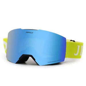 Custom OEM Logo AntiFog Luxury Outdoor Magnetic Lens Photocromatic Snowboard Snow Sports Glasses Otg Ski Goggles Snowboard Gear