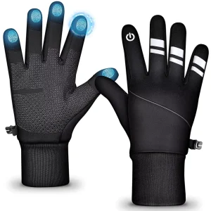 Custom Printed Thermal Waterproof Diving Touchscreen Sports Gloves