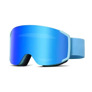 Custom Ski Goggles UV400 Protection Snowboard Safety Glasses Mirror Polarized Lens OTG Skiing Snow Sports Eyewear