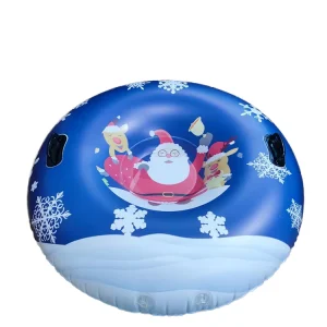 Custom Snow Resort Winter Inflatable Ski Ring Snow Tube Durable Adult Children Snow Tube Ski Thickened Floating Sled