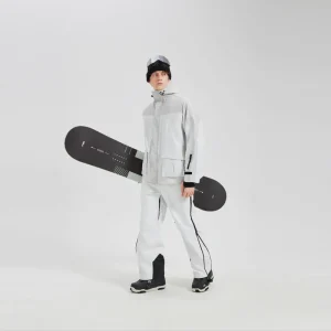 Custom Sport Ski Jacket Waterproof 10,000 mm Windproof Warm Winter Outdoor Hooded Zipper Plus Size