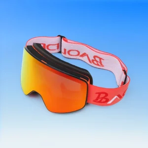 Custom UV400 Protection Cylindrical Lens Ski Goggles Anti Fog & Anti Scratch for Outdoor Sports Activities