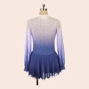 Custom Unisex Figure Skating Dress OEM Service Ice Skating Competition Dance Costume for Girls Teens Hockey Wear